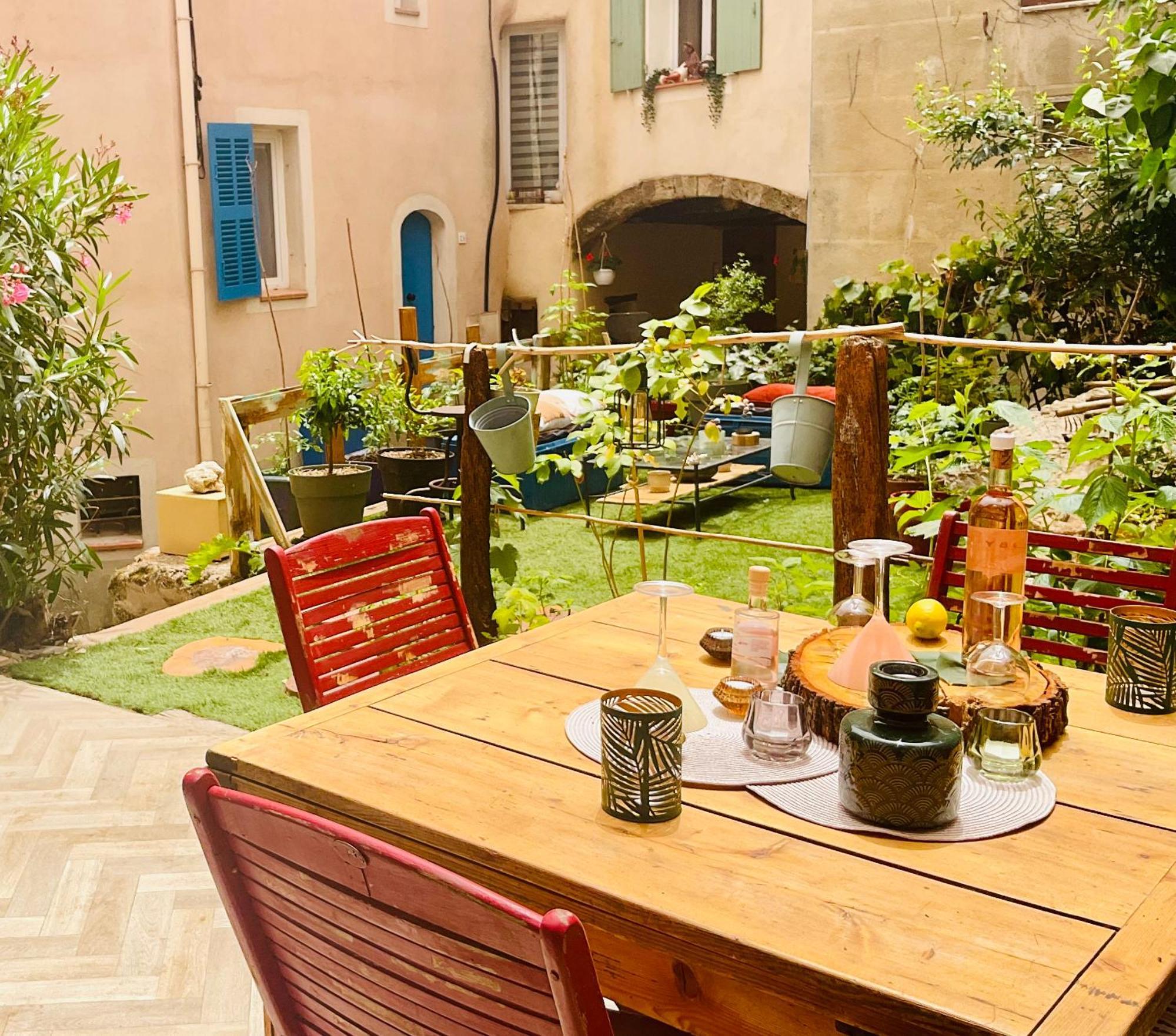 Rez De Jardin, Le Pra De Pe Lägenhet Cotignac Exteriör bild