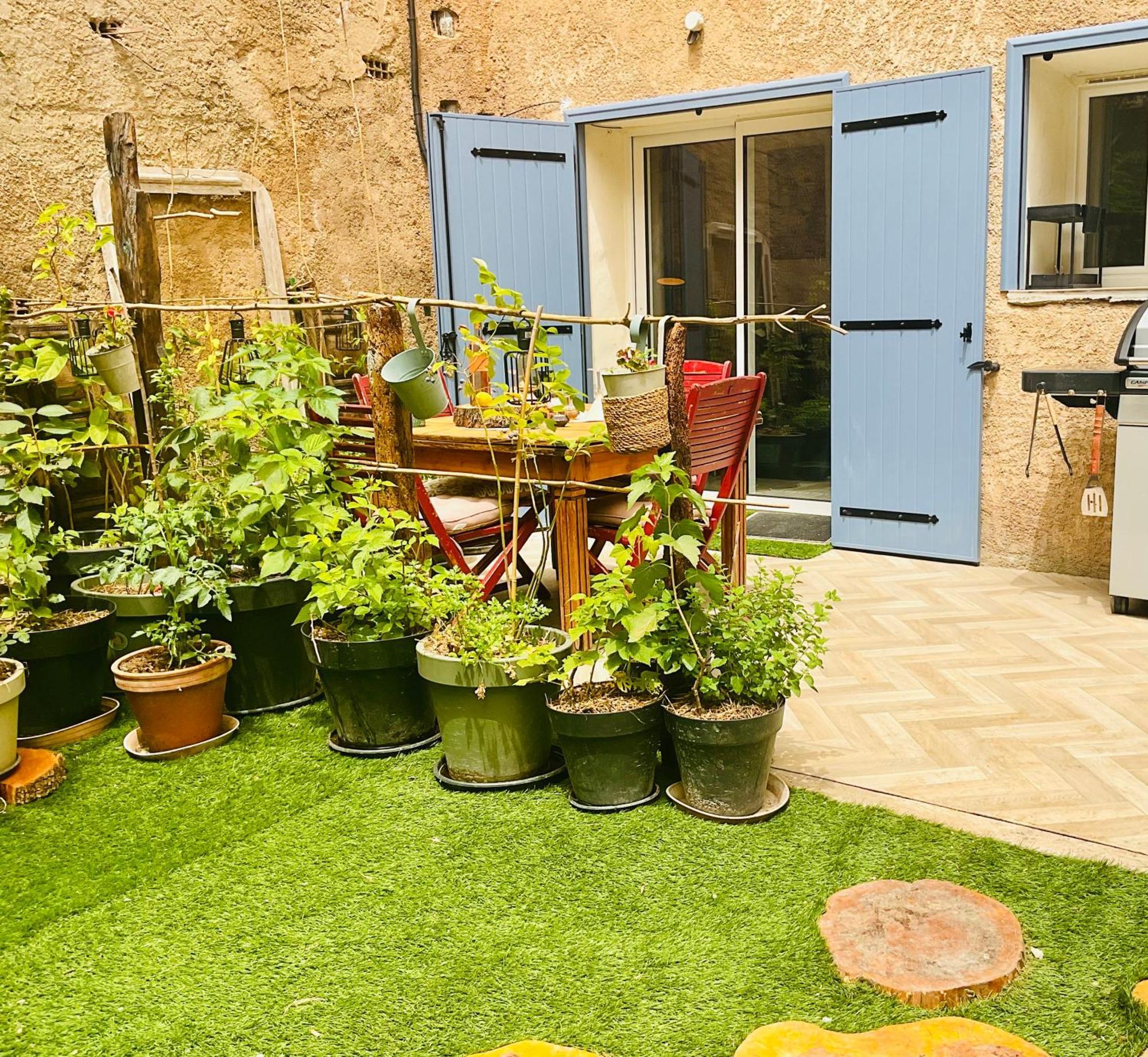 Rez De Jardin, Le Pra De Pe Lägenhet Cotignac Exteriör bild